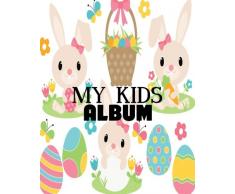 My Kids Album: Blank Sticker Book For Kids. My Lovely Stickers Journal 8x10 100 pages: Volume 6