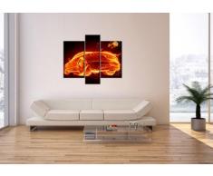 Cuadro sobre lienzo - 3 piezas - Impresión en lienzo - Ancho: 95cm, Altura: 80cm - Foto número 0204 - listo para colgar - en un marco - CB95x80-0204