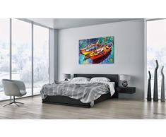 Cuadro sobre Lienzo - de una Sola Pieza - Impresión en Lienzo - Ancho: 120cm, Altura: 80cm - Foto número 2858 - Listo para Colgar - en un Marco - AA120x80-2858