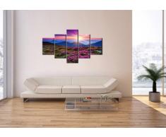 Cuadro sobre lienzo - 5 piezas - Impresión en lienzo - Ancho: 125cm, Altura: 70cm - Foto número 2719 - listo para colgar - en un marco - EA125x70-2719