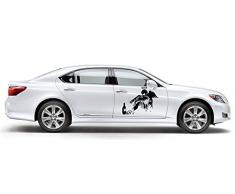 (50x41 cm) Banksy Pared Calco Vinilo Gigante Caído ángel con Roma Botella / Calle Arte Grafiti Lona Etiqueta De Decoración + Pegatina Gratis Surtido Regalo