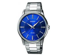 CASIO Collection MTP-1303D-2AVEF - Reloj de caballero de cuarzo, correa de acero inoxidable color varios colores (con luz)