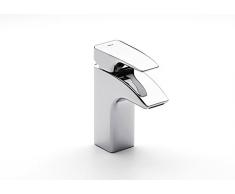 Roca A5A3150C00 - Grifo Lavabo Cadena Thesis Cromo Grifería - Grifo Hidrosanitario Monomando - Serie Thesis - Para Lavabo