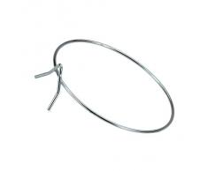 SATURNIA 8093210 Soporte Maceta Pared Zincado 16 cms