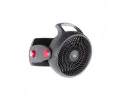 Orbegozo FH 6060 – Calefactor de aire eléctrico para pared o suelo, 2000 W de potencia, dos posiciones de calor, función ventilador, diseño en color gris mate