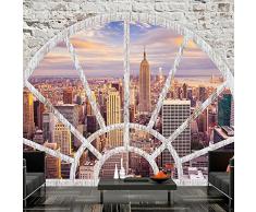 Fotomural 200x140 cm ! 3 tres colores a elegir - Papel tejido-no tejido. Fotomurales - Papel pintado Ciudad New York ventana d-A-0043-a-c