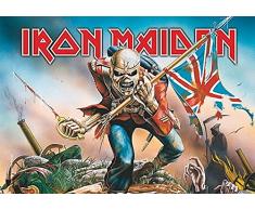 LPGI Iron Maiden Trooper Grande Tela Póster Bandera de/40 x 30
