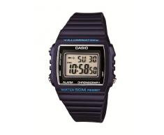 Casio W-215H-2AVEF - Reloj digital de cuarzo para hombre con correa de resina, color azul