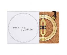 Kala Reloj de Sol de Bolsillo de diseño Antiguo