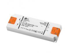 Goobay LED Transformador 230V (AC) a 12 voltios (DC) de 1 hasta 50 vatios para lámparas LED