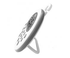 HITO - Reloj de Ducha Impermeable con Alarma y Fecha, Temperatura Interior para baño, Cocina, Cocina, recámara, Piscina, Sauna