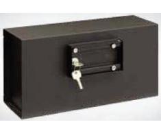 Arregui Socket - Caja fuerte camuflada como enchufe (acero, 400 x 200 x 130 mm) color negro