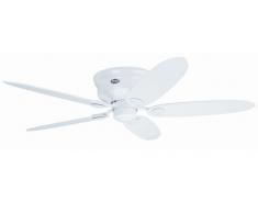 Hunter Fan 24377 Ventilador de techo, 75 W, 240 V, Blanco, 112 + 132 cm