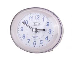 Trevi Reloj DE Alarma DE Cuarzo SL 3052, plástico, Color blanco