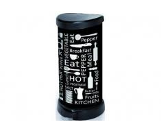 Curver Cubo de basura Deco Bin 40L negro.