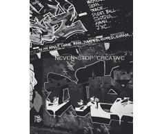 NEVER STOP CREATIVE: Blank Sticker Book Blank Sticker Book For All, Sticker Collecting Album Blank, Sticker Album For Collecting Stickers Boys, Sticker Organizer Pages