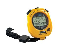 Finis Stopwatch 3X 300m Cronómetro para natación (300 entradas de Memoria), Unisex, Amarillo, Talla única