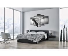 Cuadro Sobre Lienzo - 5 Piezas - Impresión en Lienzo - Ancho: 150cm, Altura: 100cm - Foto Número 3082 - Listo para Colgar - en un Marco - EA150x100-3082