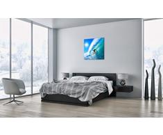 Cuadro sobre lienzo - de una sola pieza - Impresión en lienzo - Ancho: 70cm, Altura: 70cm - Foto número 2270 - listo para colgar - en un marco - AC70x70-2270