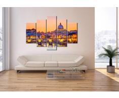 Cuadro sobre lienzo - 5 piezas - Impresión en lienzo - Ancho: 150cm, Altura: 100cm - Foto número 2704 - listo para colgar - en un marco - EA150x100-2704