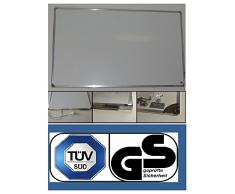 Calefactor de infrarrojos, 600 W, modelo 2016, garantía Premium del fabricante de 5 años, Electroacústico - con protección contra sobrecalentamiento y TÜV - calefactor de infrarrojos hasta 18 m²