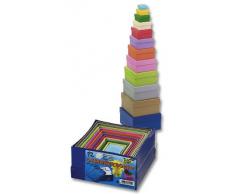 Folia 3109 - Plaza de cajas de cartón para regalo, color, 12 piezas de diferentes tamaños y colores