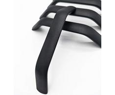 10x Tiradores de arco, Tirador para Mueble para Cajones Puertas de Gabinete o Cocina; Centros 96mm - Tiradores Cocina, Longitud total 112mm