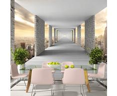 Fotomural 350x245 cm - 3 tres colores a elegir - Papel tejido-no tejido. Fotomurales - Papel pintado - Cielo Perspectiva tï¿œnel c-C-0005-a-b