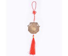 Espejo de BAGUA FENG SHUI Pakua/cm 7,62/con Double Dragon advpro libre Mxsabrina rojo pulsera de cadena SKU: Y1349