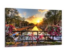 Cuadro sobre Lienzo - de una Sola Pieza - Impresión en Lienzo - Ancho: 100cm, Altura: 70cm - Foto número 3081 - Listo para Colgar - en un Marco - AA100x70-3081