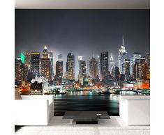 Fotomural 400x280 cm - 3 tres colores a elegir - Papel tejido-no tejido. Fotomurales - Papel pintado - Ciudad New York d-B-0034-a-c