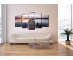 Cuadro sobre lienzo - 5 piezas - Impresión en lienzo - Ancho: 160cm, Altura: 85cm - Foto número 2635 - listo para colgar - en un marco - EA160x85-2635