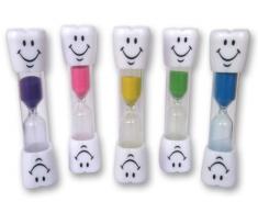 Reloj De Arena Temporizador Niños Lavado de Dientes 2 Minutos - Azul