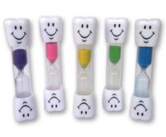 Reloj De Arena Temporizador Niños Lavado de Dientes 2 Minutos - Morado