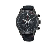 Seiko Reloj Cronógrafo para Hombre de Cuarzo con Correa en Cuero SSB315P1