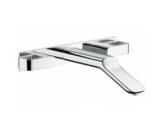 AX Urquiola - Bateria lavabo, caño largo cromado