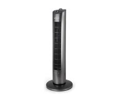 Orbegozo TW 0850 - Ventilador de torre oscilante, bandeja para esencias aromáticas, 3 velocidades, temporizador, 79 cm de altura, 60 W, Multicolor