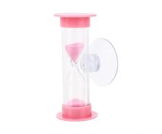 Bolange Ducha baño Sauna Temporizador de Reloj de Arena con el lechón Ventosa Accesorios de baño Vistoso Relo