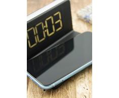 Ksix Reloj Despertador Cargador INALÁMBRICO Fast Charge 7.5W-10W Y LUZ DE Noche