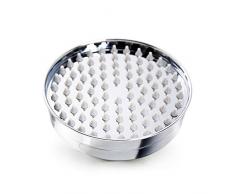 ENKI 6 "150 mm, latón macizo cromado grifo termostático ducha con cabezal redondo tradicional