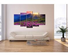 Cuadro sobre lienzo - 5 piezas - Impresión en lienzo - Ancho: 160cm, Altura: 85cm - Foto número 2676 - listo para colgar - en un marco - EA160x85-2676
