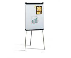 Pizarra blanca de caballete magnética Faibo 100x67cm