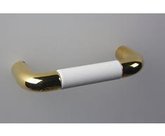 con distancia entre agujeros taladrados= 32 mm Tirador tirador de mueble tirador de armario madera real aliso natural