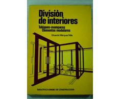División de interiores : tabiques-mamparas : elementos modulares