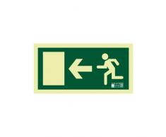 Astlight SAL5210.7F Señal de evacuación direccional fotoluminiscente, Multicolor