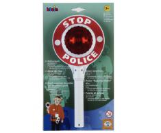 Theo Klein-8858 Pólice unit ben & sam señal de stop con luz intermitente, juguete, Multicolor (8858)
