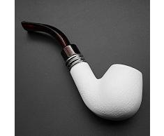 Matthew00Felix Duradera pipa Tubo de madera de humo fumar en pipa de fumar de madera 2 colores