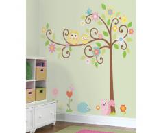 RoomMates Pegatinas de Pared Arbol Flores Gigante, Multicolor