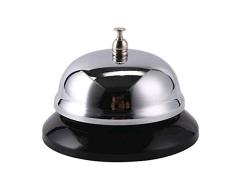 Deanyi Servicio de Bell, Cocina Tradicional Campana de Acero Inoxidable de Escritorio Servicio de recepción de Bell para el Hotel Contador Restaurante Bar Recepción Game Party Timbre Timing