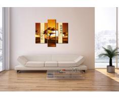 Cuadro sobre lienzo - 3 piezas - Impresión en lienzo - Ancho: 95cm, Altura: 80cm - Foto número 1883 - listo para colgar - en un marco - CB95x80-1883